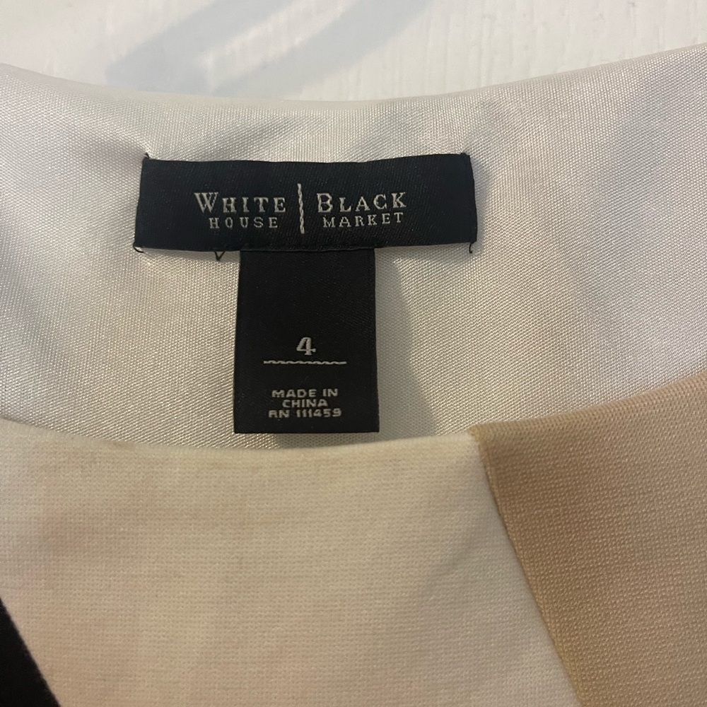 Sz 4 dress from White House Black Market.